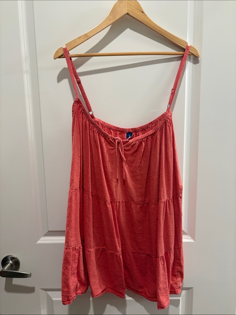 Old Navy Coral Pink Adjustable Strap Camisole